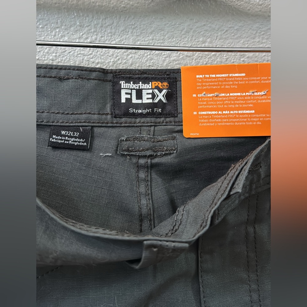 Timberland PRO Men's Charcoal Chinos - Picture 2 of 5